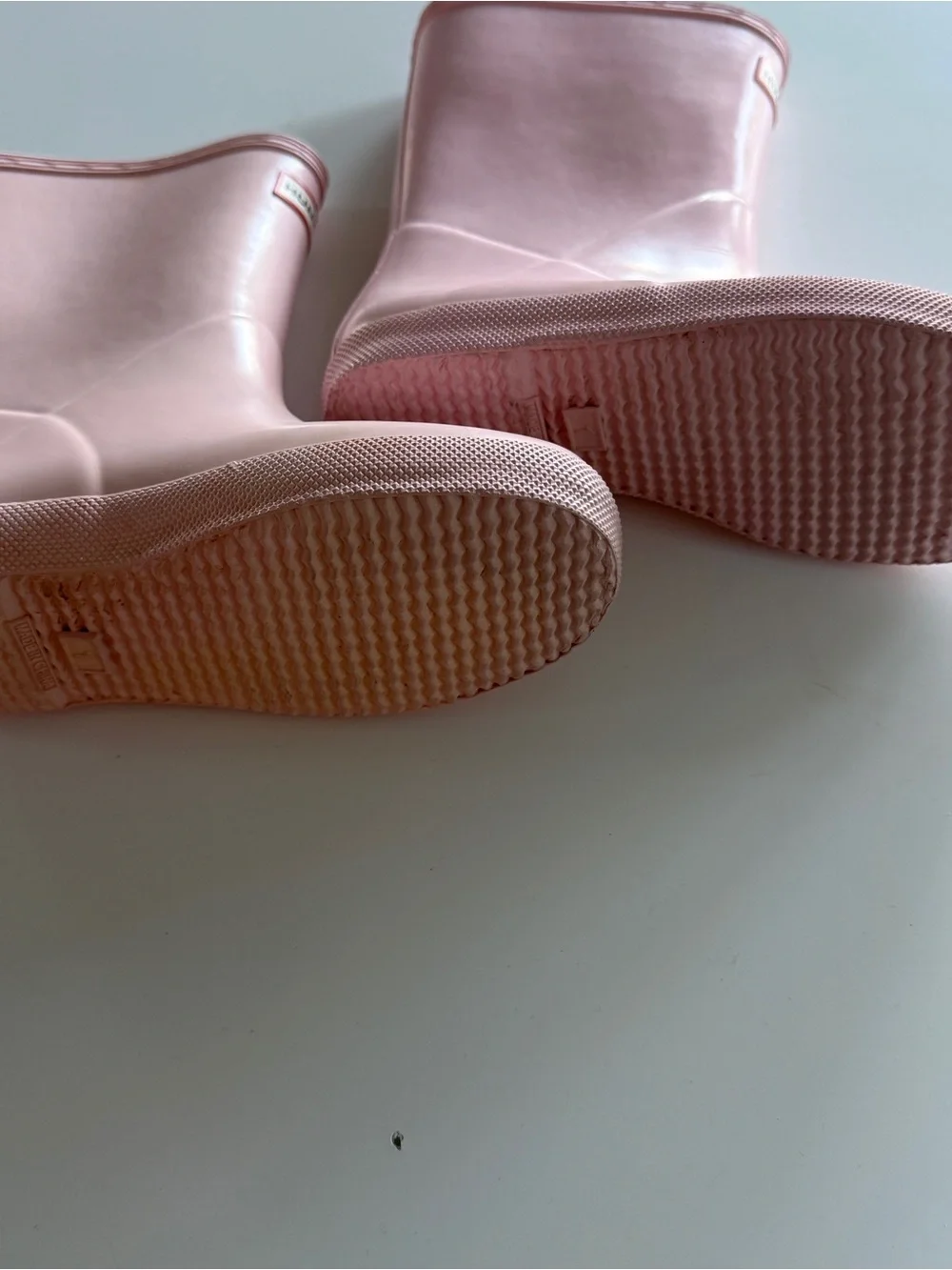 Hunter Kids Pink Lined Rain First Nebula Boots(big kid)